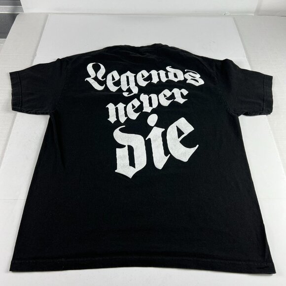 999 Club Juice World Photo Rap Shirt Large Black Legends Never Die Album Tee - Picture 5 of 11